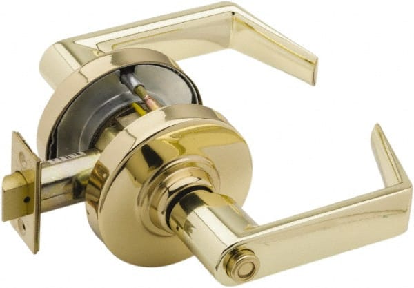 Schlage - Privacy Lever Lockset for 1-3/8" Thick Doors - Exact Tool & Supply