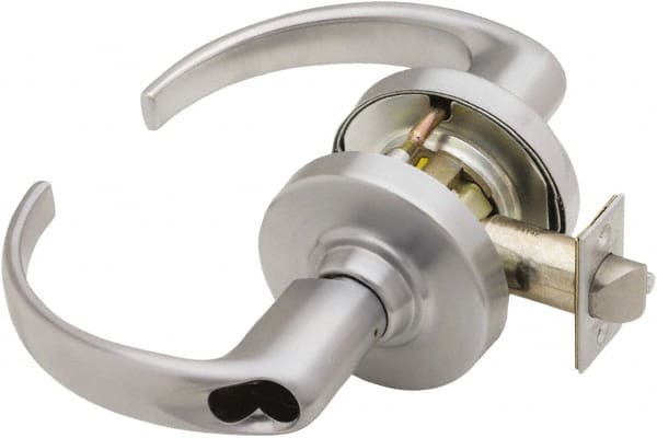 Schlage - Storeroom Lever Lockset for 1-3/8" Thick Doors - Exact Tool & Supply