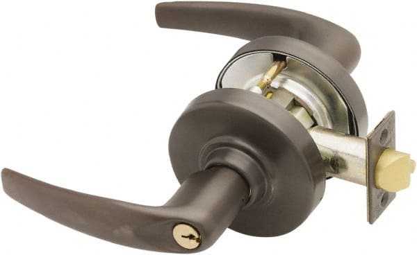 Schlage - Storeroom Lever Lockset for 1-3/8" Thick Doors - Exact Tool & Supply