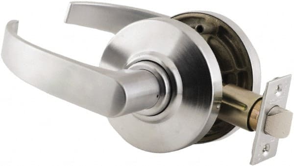 Schlage - Storeroom Lever Lockset for 1-3/8" Thick Doors - Exact Tool & Supply