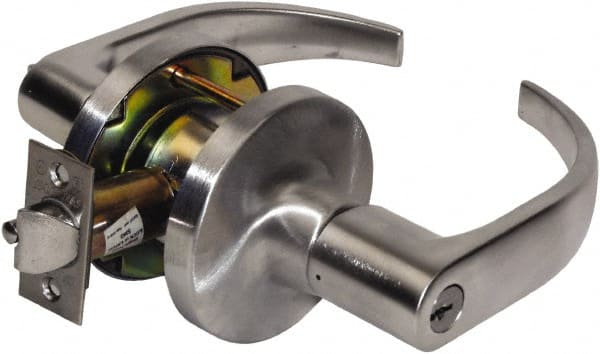 Falcon - Storeroom Lever Lockset for 1-3/8" Thick Doors - Exact Tool & Supply