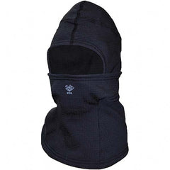 National Safety Apparel - Balaclavas; Color: Black ; Material: Fleece ; Size: Universal ; Additional Features: Flame Resistant; Flat Lock Seams; Four-Way Stretch; Moisture Wicking ; PSC Code: 4240 - Exact Tool & Supply