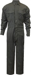 National Safety Apparel - Size M Green HRC 2 Flame Resistant/Retardant Welding Coveralls - Exact Tool & Supply