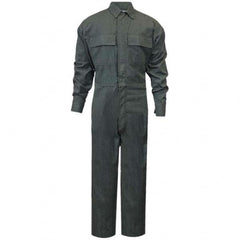 National Safety Apparel - Size 3XL Green HRC 2 Flame Resistant/Retardant Coveralls - Exact Tool & Supply