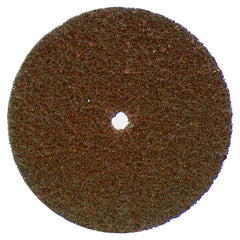 7″ × 7/8″ Non Woven Hook and Loop Disc RapidPrep Coarse Grit - Exact Tool & Supply
