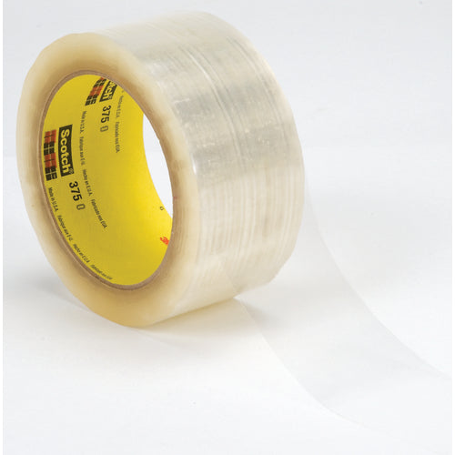 Scotch Box Sealing Tape 375 Clear 72 mm × 50 m - Exact Tool & Supply