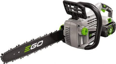 EGO Power Equipment - 56 Volt, Battery Powered Chainsaw - 16" Guide Bar Length, 6,800 RPM, 3/8" Chain Pitch, 0.043 Chain Gauge - Exact Tool & Supply