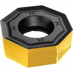Iscar - SD D Grade IC908 Carbide T-Slot Milling Tip Insert - TiAlN Finish, 40" Cutting Diam - Exact Tool & Supply