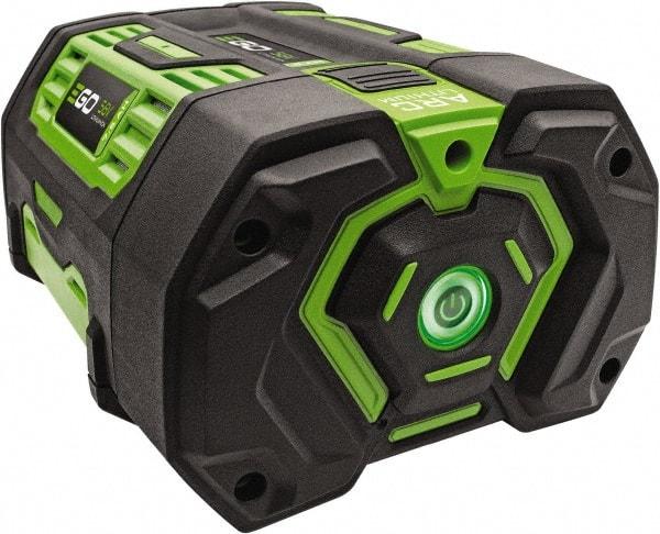 EGO Power Equipment - 4-7/16" Long x 7-49/64" Wide x 6.2969" High Metal & Plastic Battery - For EGO Products - Exact Tool & Supply
