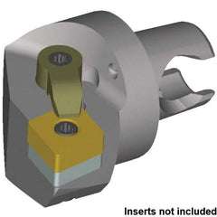 Kennametal - Left Hand Cut, 22mm Min Bore Diam, Size KM2532 Steel Modular Boring Cutting Unit Head - 30mm Max Bore Depth, Through Coolant, Compatible with CN..090308, CN..322 - Exact Tool & Supply