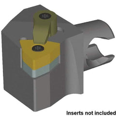 Kennametal - Left Hand Cut, Size KM20, WN.. 0804.. & WN.. 432 Insert Compatiblity, External Modular Turning & Profiling Cutting Unit Head - 12.5mm Ctr to Cutting Edge, 25mm Head Length, Series Kenloc - Exact Tool & Supply