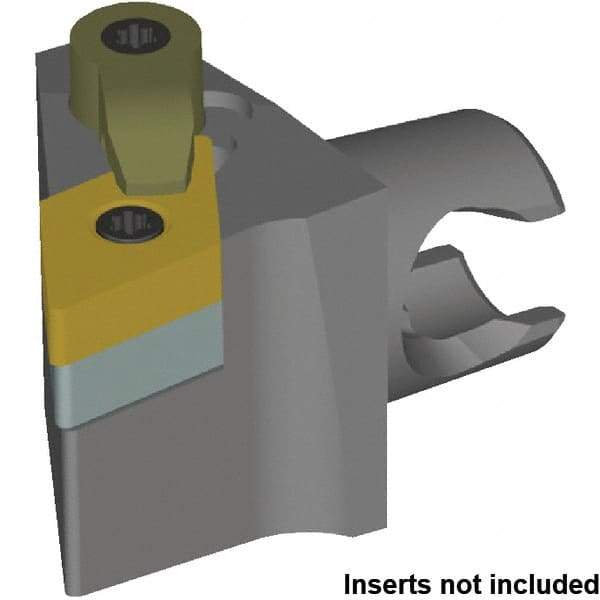 Kennametal - Right Hand Cut, Size KM20, DN.. 1506.. & DN.. 442 Insert Compatiblity, External Modular Turning & Profiling Cutting Unit Head - 12.5mm Ctr to Cutting Edge, 25mm Head Length, Series Kenloc - Exact Tool & Supply