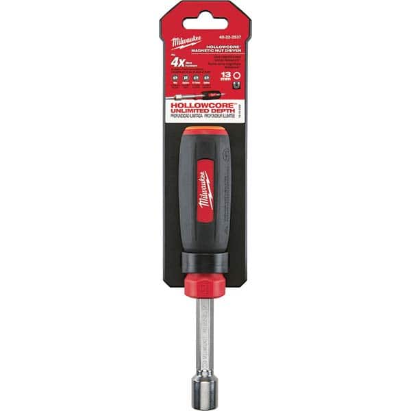 Milwaukee Tool - Nutdrivers Tool Type: Magnetic Tip Nutdriver System of Measurement: Metric - Exact Tool & Supply