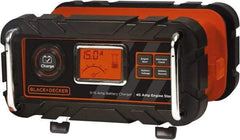 Black & Decker - 12 Volt Automatic Charger/Maintainer - 15 Amps, 40 Starter Amps - Exact Tool & Supply