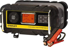 Stanley - 12 Volt Automatic Charger/Maintainer - 15 Amps, 40 Starter Amps - Exact Tool & Supply