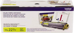 Brother - Yellow Toner Cartridge - Use with Brother HL-310CW, 3170CW, 3180CDW, MFC-9130CW, 9330CDW, 9340CW - Exact Tool & Supply