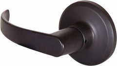Stanley - Grade 2 Dummy Lever Lockset - 2-3/8 & 2-3/4" Back Set, Keyless Cylinder, Brass Alloy, Oil Rubbed Bronze Finish - Exact Tool & Supply