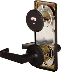 Stanley - Grade 2 Passage Lever Lockset - 2-3/4" Back Set, Keyless Cylinder, Brass Alloy, Oil Rubbed Bronze Finish - Exact Tool & Supply