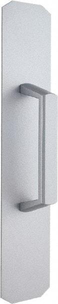 Stanley - Painted Aluminum Finish, Zinc Alloy Dummy Pull Trim - Nonhanded, For Hollow, Metal and Wood Doors - Exact Tool & Supply