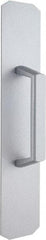 Stanley - Painted Aluminum Finish, Zinc Alloy Dummy Pull Trim - Nonhanded, For Hollow, Metal and Wood Doors - Exact Tool & Supply