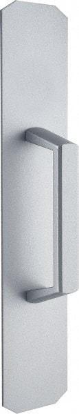 Stanley - Satin Chrome Finish, Zinc Alloy Dummy Pull Trim - Nonhanded, For Hollow, Metal and Wood Doors - Exact Tool & Supply