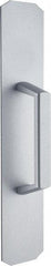 Stanley - Satin Chrome Finish, Zinc Alloy Dummy Pull Trim - Nonhanded, For Hollow, Metal and Wood Doors - Exact Tool & Supply