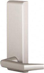 Precision - 8" OAL Nonhanded Flatbar - 32 to 36" Door Width, Painted Aluminum Finish, Grade 1, Stanley Commercial Hardware - Exact Tool & Supply