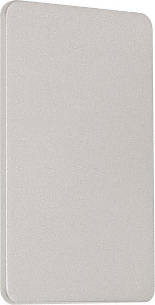 Precision - 10" OAL Nonhanded Flatbar - 32 to 36" Door Width, Satin Stainless Steel Finish, Grade 1, 2100 Series - Exact Tool & Supply