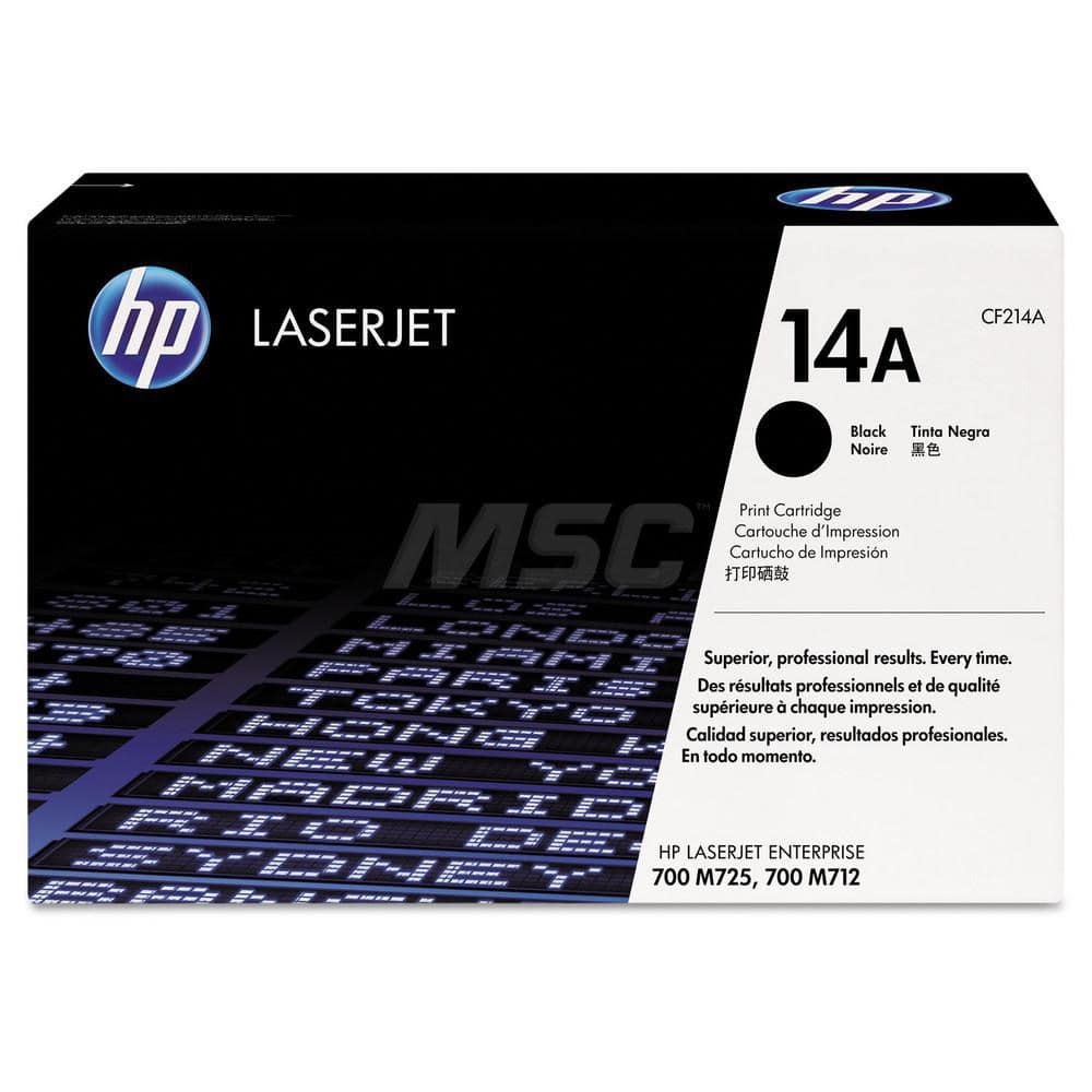 Hewlett-Packard - Office Machine Supplies & Accessories; Office Machine/Equipment Accessory Type: Toner Cartridge ; For Use With: HP LaserJet Enterprise 700 M712dn; M712n; MFP M725dn; 700 M712xh ; Color: Black - Exact Tool & Supply