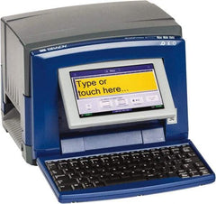 Brady - Desktop Label Printer - 300 DPI Resolution, 12" Wide x 10-1/4" Long - Exact Tool & Supply