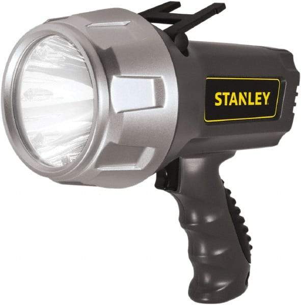 Stanley - Gunmetal Halogen Spotlight - 600 Lumens, 12 Volt, 5 Watt - Exact Tool & Supply