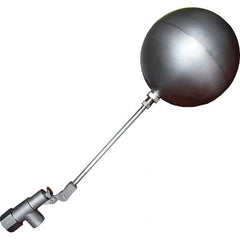 Control Devices - Float Valves Type: Mechanical Style: Angle Pattern-Single Seat - Exact Tool & Supply