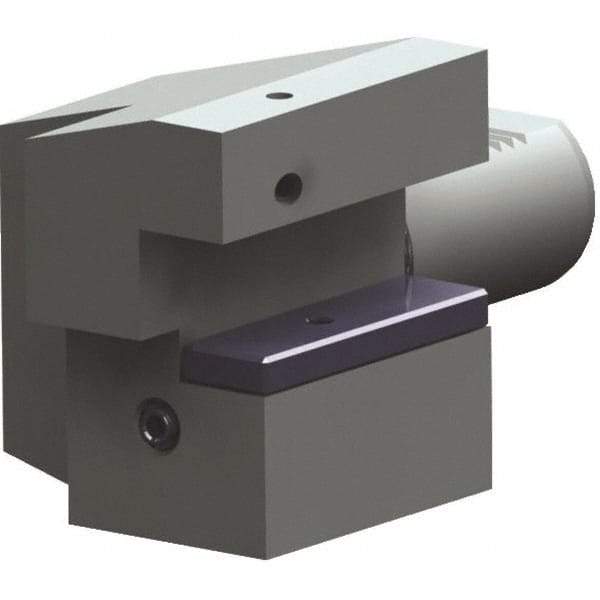 Kennametal - 25mm Max Cut, 40mm Shank Diam, VDI Toolholder - 85mm Projection, 48mm Head Width, For C3 - Exact Tool & Supply