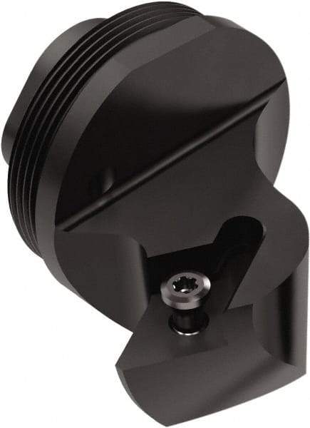 Seco - SDXNL, Left Hand Cut, 62.5° Lead Angle, 32mm Shank Height x 32mm Shank Width, Negative Rake Indexable Turning Toolholder - 25mm OAL, DN..1104.. Insert Compatibility, Series GL - Exact Tool & Supply