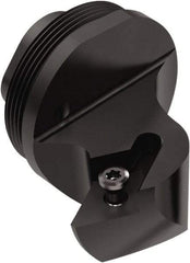 Seco - SDXNL, Left Hand Cut, 62.5° Lead Angle, 32mm Shank Height x 32mm Shank Width, Negative Rake Indexable Turning Toolholder - 25mm OAL, DN..1104.. Insert Compatibility, Series GL - Exact Tool & Supply