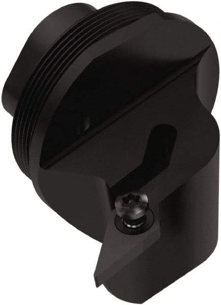 Seco - SVUBL, Left Hand Cut, 93° Lead Angle, 40mm Shank Height x 40mm Shank Width, Positive Rake Indexable Turning Toolholder - 32mm OAL, VBMT1604.. Insert Compatibility, Series GL - Exact Tool & Supply
