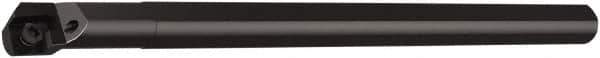 Seco - 16mm Min Bore Diam, 8" OAL, 1/2" Shank Diam, A08-SCLCR Indexable Boring Bar - 1-1/2" Max Bore Depth, CC..3 Insert, Screw Holding Method - Exact Tool & Supply