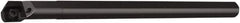Seco - 16mm Min Bore Diam, 8" OAL, 1/2" Shank Diam, A08-SCLCR Indexable Boring Bar - 1-1/2" Max Bore Depth, CC..3 Insert, Screw Holding Method - Exact Tool & Supply