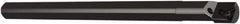 Seco - 5/8" Min Bore Diam, 8" OAL, 1/2" Shank Diam, A08-STUCL Indexable Boring Bar - 1-1/2" Max Bore Depth, TC..2 Insert, Screw Holding Method - Exact Tool & Supply