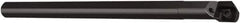 Seco - 16mm Min Bore Diam, 8" OAL, 1/2" Shank Diam, A08-SCLCL Indexable Boring Bar - 1-1/2" Max Bore Depth, CC..3 Insert, Screw Holding Method - Exact Tool & Supply