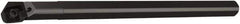 Seco - 16mm Min Bore Diam, 8" OAL, 1/2" Shank Diam, A08-SCFCR Indexable Boring Bar - 1-1/2" Max Bore Depth, CC..3 Insert, Screw Holding Method - Exact Tool & Supply