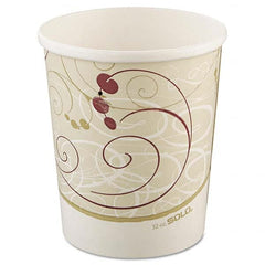 DART - Flexstyle Double Poly Paper Containers, 32 oz, Symphony Design, 500/Carton - Exact Tool & Supply