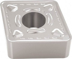 Seco - CNMG432 M6 Grade TP3501 Carbide Turning Insert - Ti(C/N)/Al2O3 Finish, 80° Diamond, 1/2" Inscr Circle, 3/16" Thick, 1/32" Corner Radius - Exact Tool & Supply