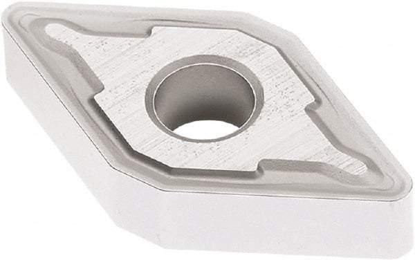 Seco - DNMG444 M5 Grade TP3501 Carbide Turning Insert - Ti(C/N)/Al2O3 Finish, 55° Diamond, 1/2" Inscr Circle, 1/4" Thick, 1/16" Corner Radius - Exact Tool & Supply