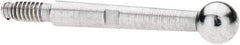 SPI - 3mm Ball Diam, Stainless Steel, Ball Test Indicator Contact Point - 13.7mm Contact Point Length, Use with SPI Integral Series - Exact Tool & Supply