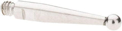 SPI - 2mm Ball Diam, Stainless Steel, Ball Test Indicator Contact Point - 13.7mm Contact Point Length, Use with SPI Integral Series - Exact Tool & Supply