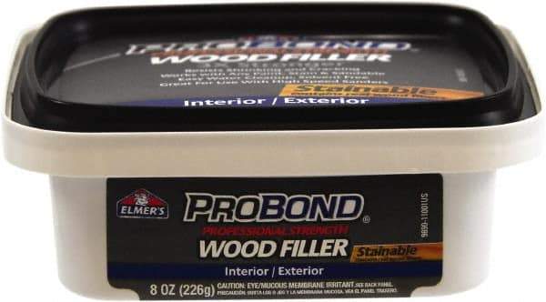 Elmer's - 0.5 Pt Jar Wood Filler - Exact Tool & Supply