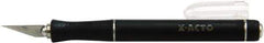 X-ACTO - Stainless Steel Hobby Knife with 3 Blades - #11 Blade, Ergonomic Comfort Handle - Exact Tool & Supply