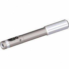 Kennametal - 1.2598" Body Diam, Radial Clamp, Straight Shank Modular Reamer Body - 61mm Shank Length, 169mm Body Length - Exact Tool & Supply