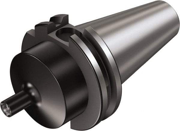 Sandvik Coromant - CAT40 Taper Shank 18.4mm Hole End Mill Holder/Adapter - 2.3622" Projection, Through-Spindle Coolant - Exact Tool & Supply